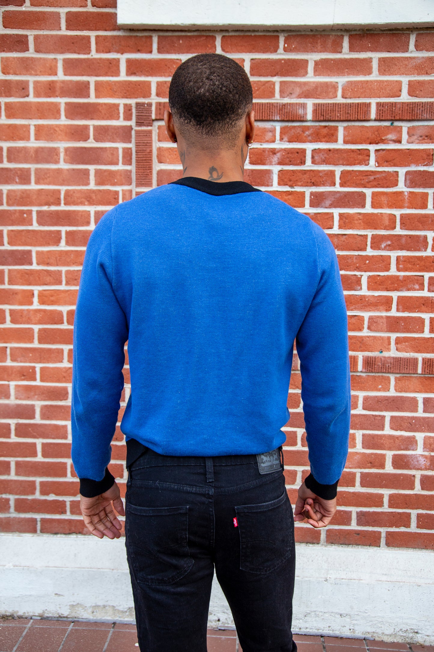 Spirit gym Knitted crew neck sweater