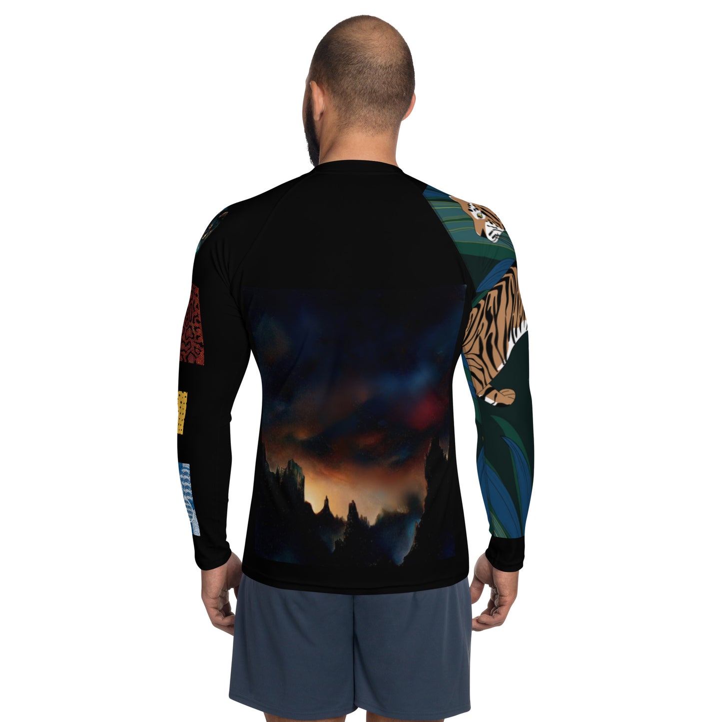 Spirit Gym slim fit stylish fashionable Men's Rash Guard