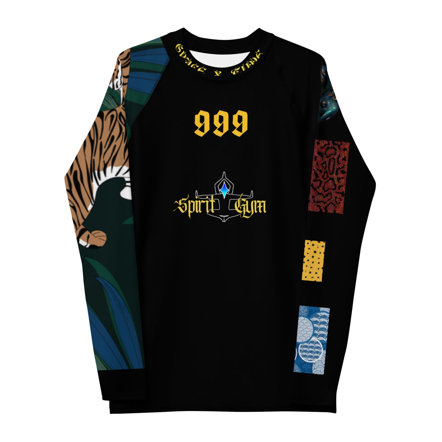 Spirit Gym slim fit stylish fashionable Men's Rash Guard