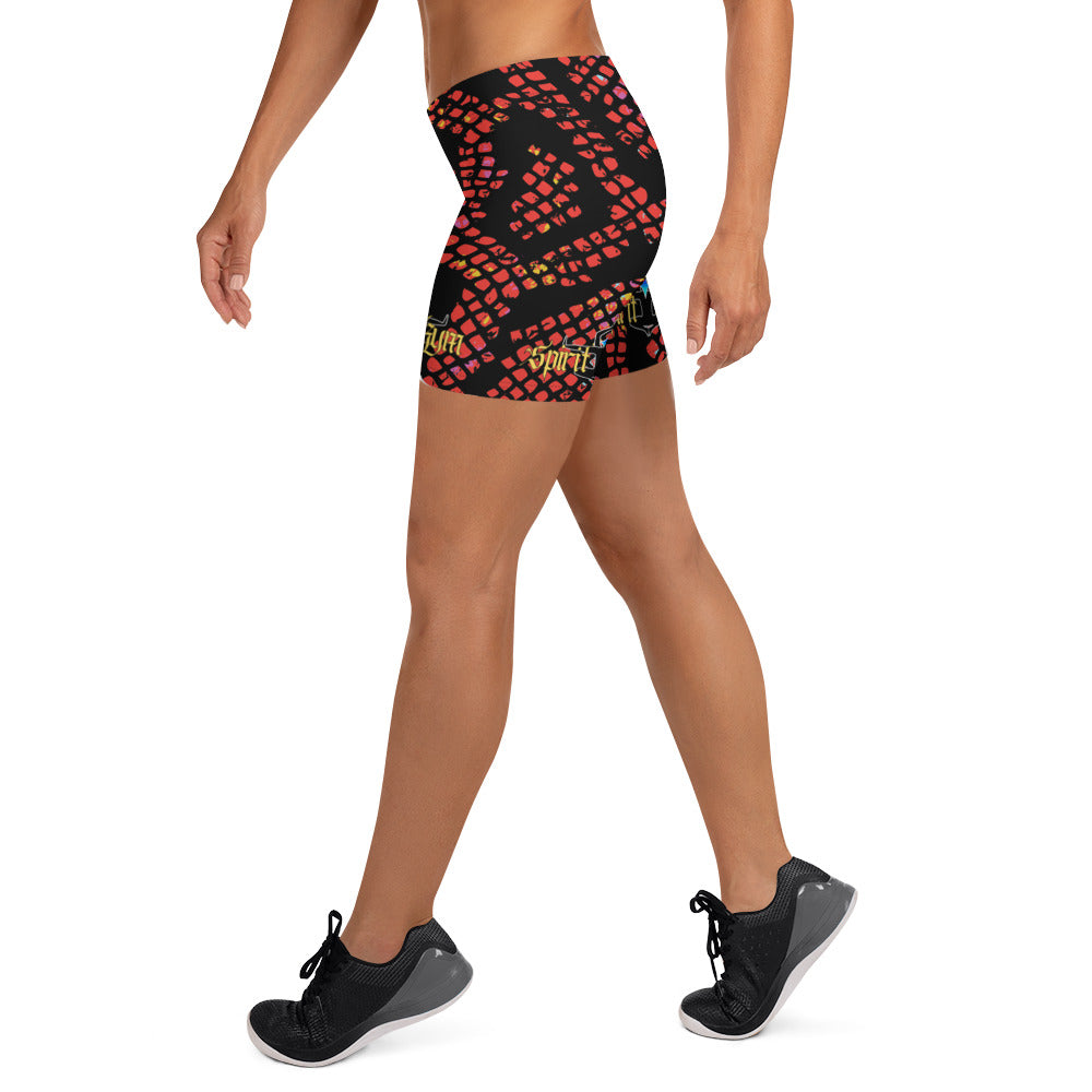 Spirit Gym yoga shorts (Chakra)