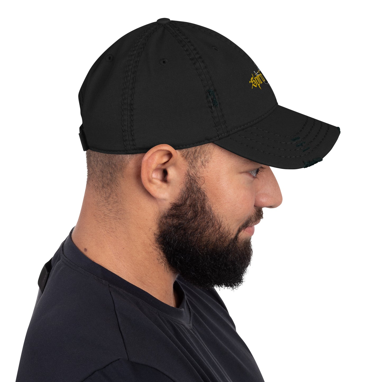 Spirit Gym unisex Distressed Dad baseball Hat