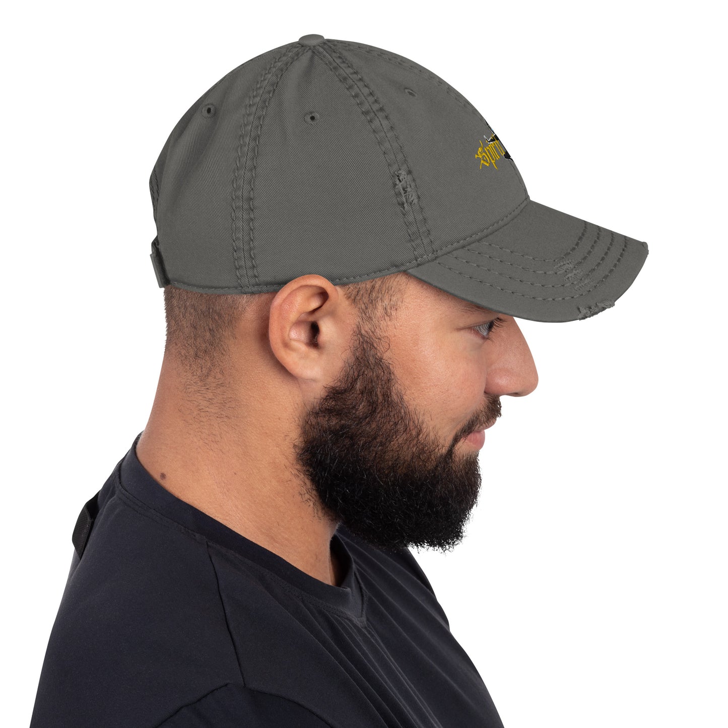 Spirit Gym unisex Distressed Dad baseball Hat