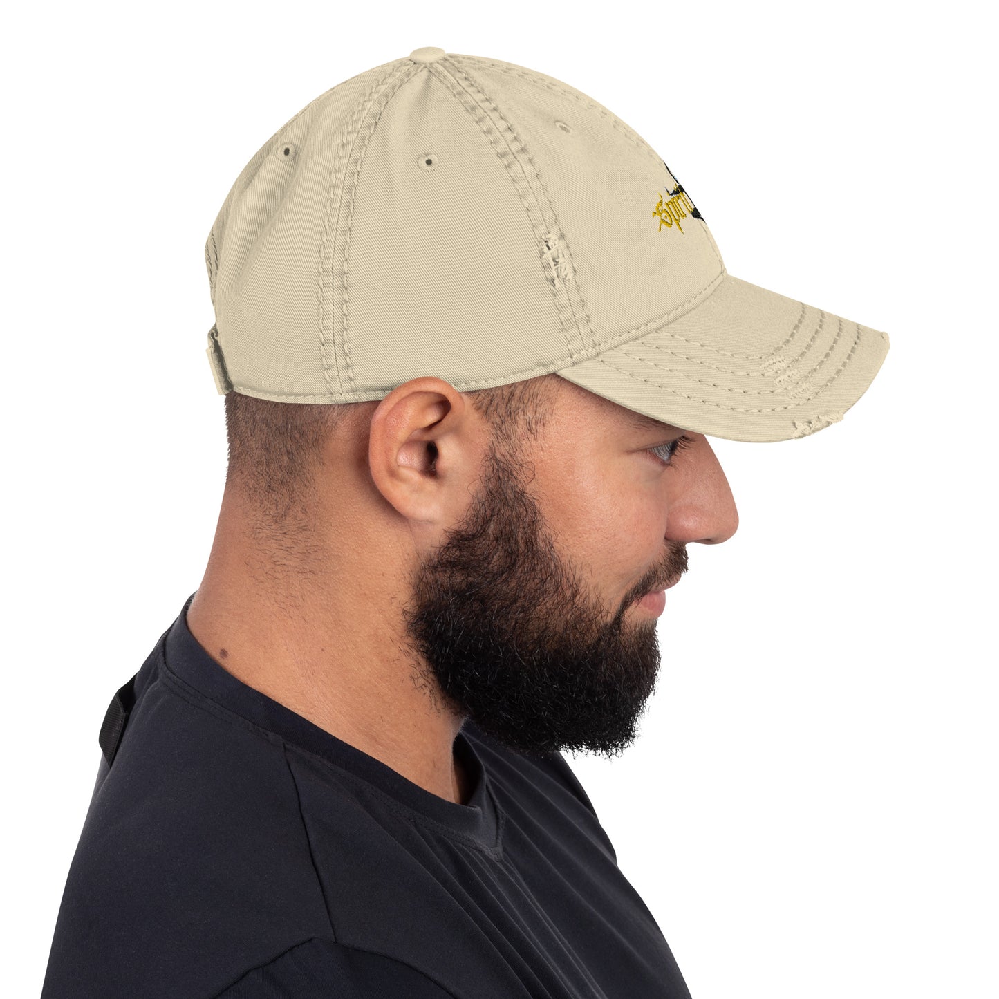 Spirit Gym unisex Distressed Dad baseball Hat
