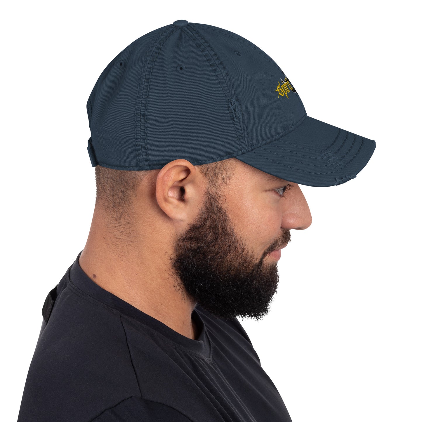 Spirit Gym unisex Distressed Dad baseball Hat