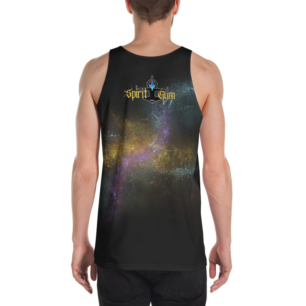 Spirit Gym Crown chakra mens gym Unisex Tank Top