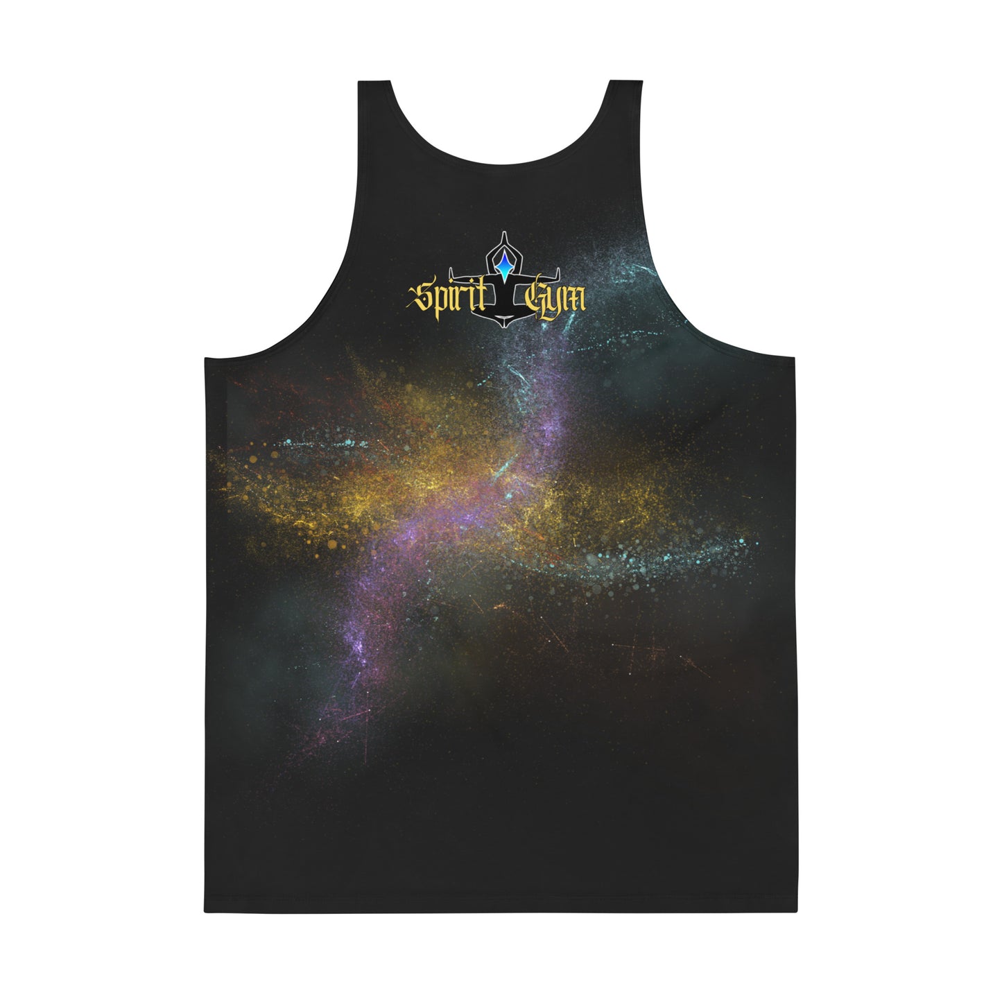 Spirit Gym Crown chakra mens gym Unisex Tank Top