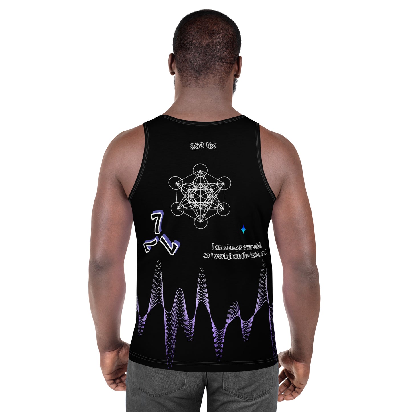 Spirit Gym Fall chakra yin color Unisex Tank Top