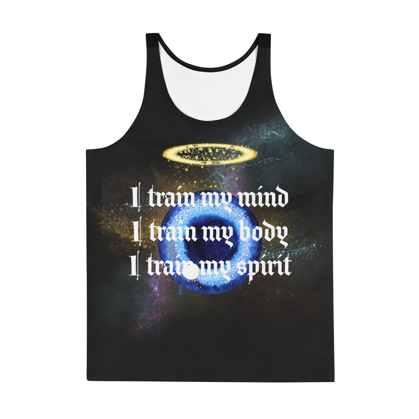 Spirit Gym Crown chakra mens gym Unisex Tank Top