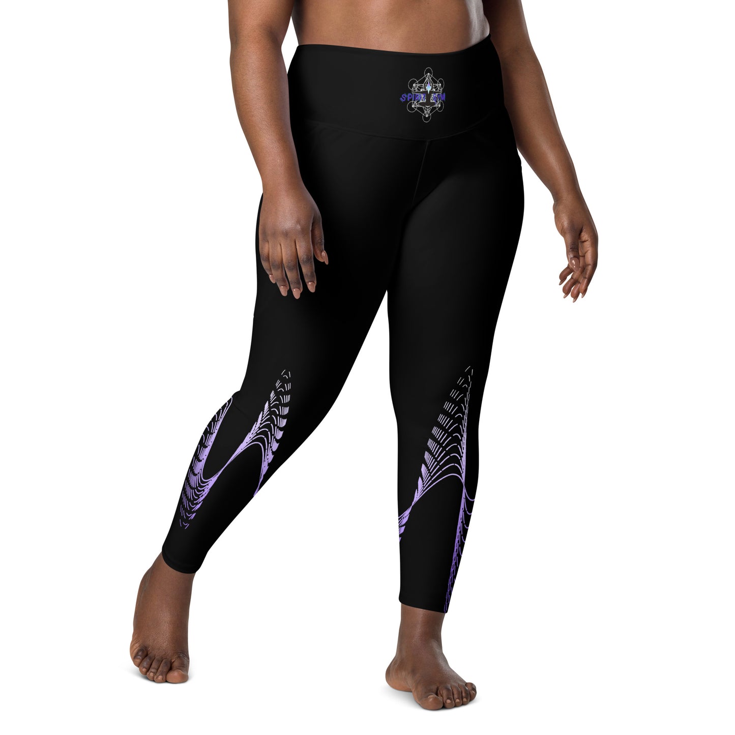 Spirit Gym Womans comfortable sporty Yoga Leggings with pockets