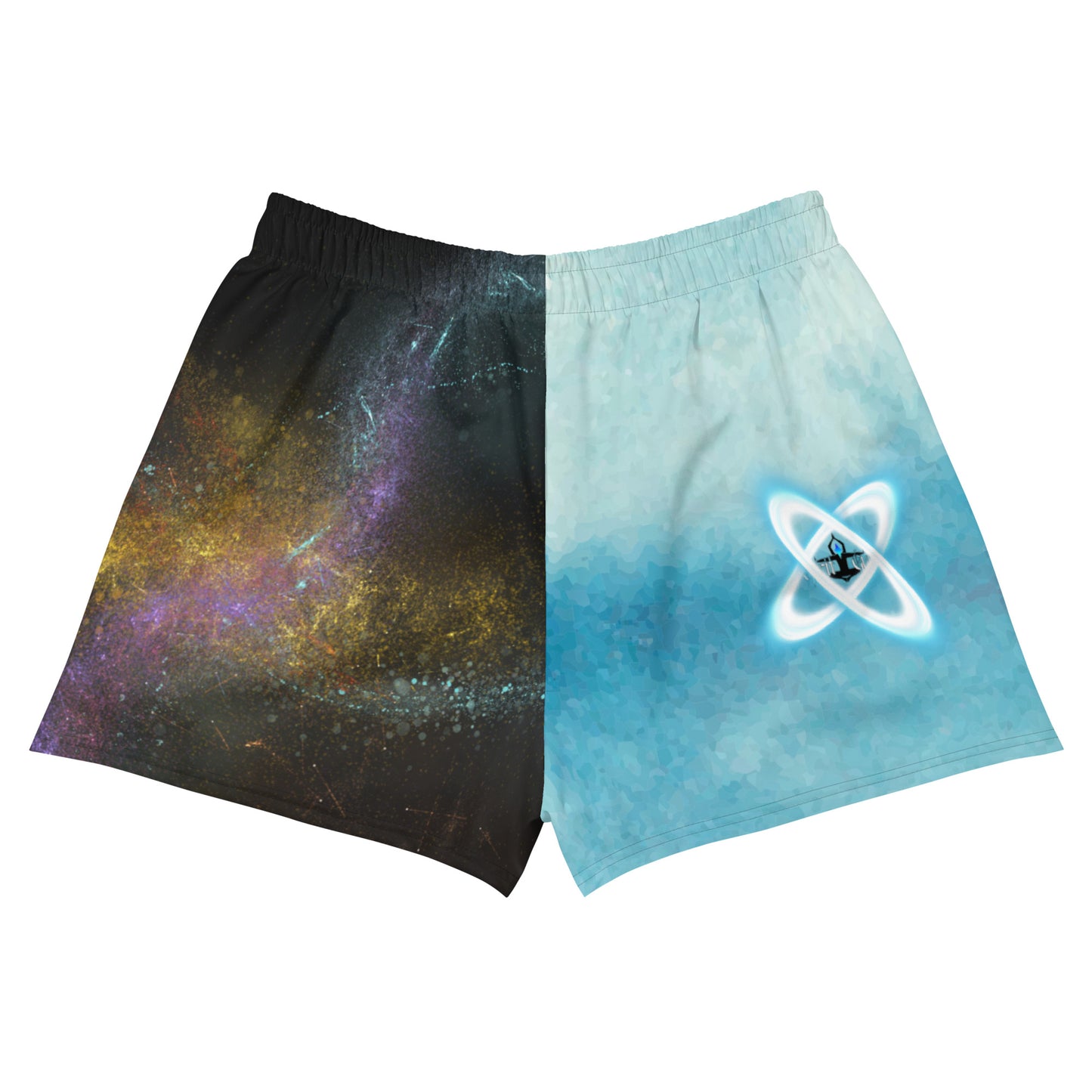 Men Gym Graphic MESH SWIMMING SHORTS – Funny Polyester Chakra Athletic Streetwear ShortsAll-Over Print Unisex Athletic Shorts