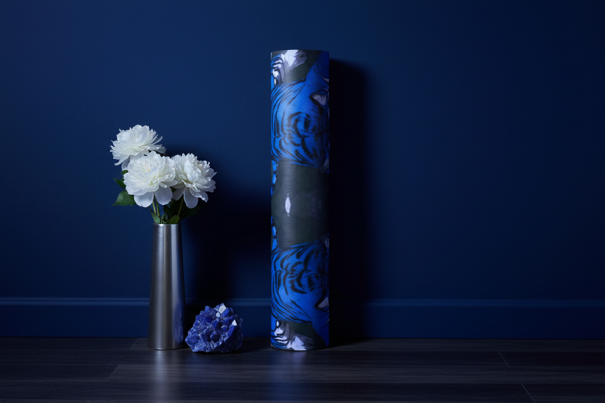 Blue Tiger - Rolled Display