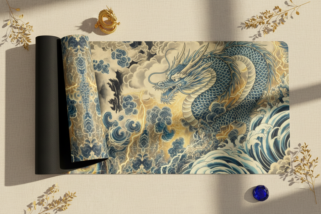 Golden Dragon - Flat Lay