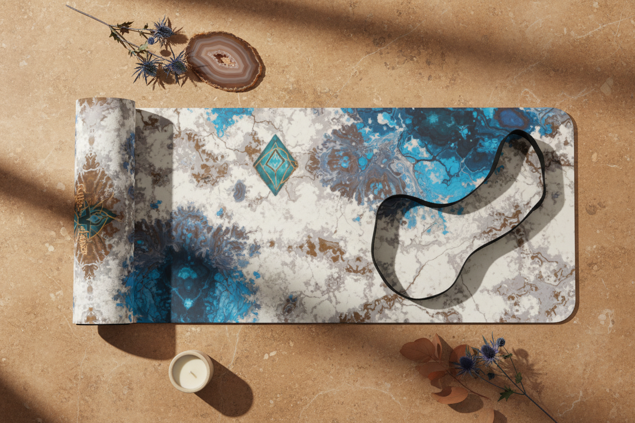 Marble Abstract - Flat Lay