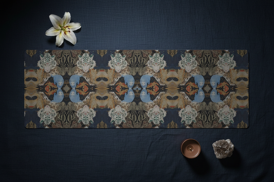 Navy Tiger Collage - Flat Lay