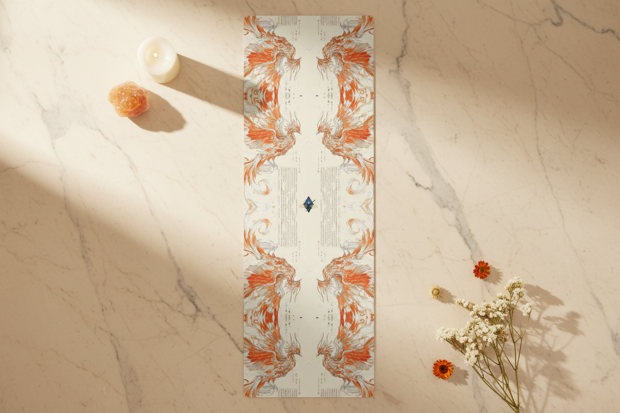 Phoenix Dragon - Flat Lay